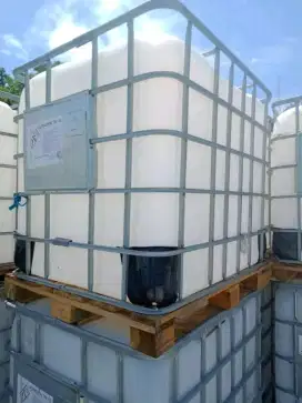 Torn ibc kempu Tandon air 1000 L bersih siap pakai