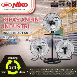 Kipas Angin 3 in 1 Baling 18 inch