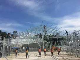 Baja ringan SNI Renovasi bongkar pasang atap rumah, pabrik, sekolah