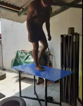 meja lipat silang promo