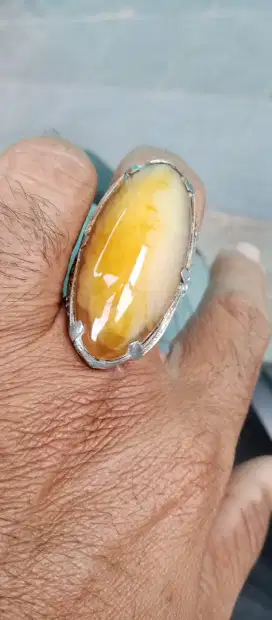 Cincin batu akik pandan