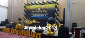 DEKORASI GRADUATION perpisahan siswa