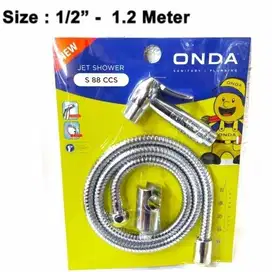 Jet Shower S 88 CCS / Shower bidet Cebok ONDA Chrome flexible hose