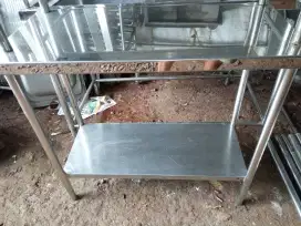 meja stainles peralatan cafe & resto