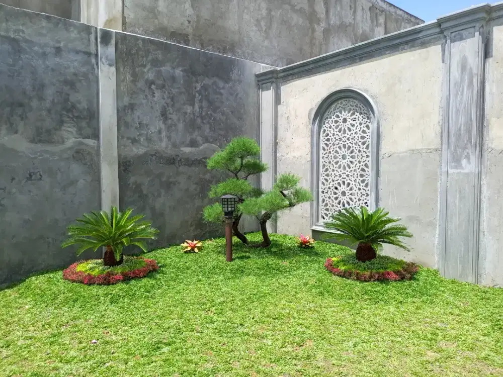 Jasa pembuatan taman rumput dll