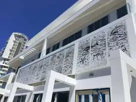 Best Seller FASADE SUNSHADE LASER CUTTING METAL