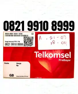 Nomor Cantik Telkomsel simPATI Rapi 8999