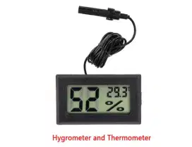 Termometer  hygrometer digital suhu kelembaban