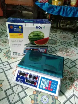 Timbangan digital buah 30kg philip untuk laundry buah kue ada tera