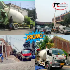 BETON COR READYMIX DAN POMPA CORAN