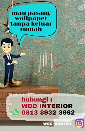 Wallpaper dinding murah