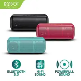 ROBOT Speaker Bluetooth - Merah ( 100% Baru & Ori )