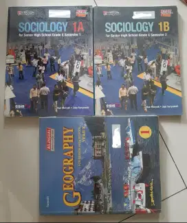 Buku SMA BIOLOGY SOCIOLOGY esis dan GEOGRAPHY yudhistira