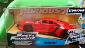 Die cast Jada fast furious skala 24 lykan hypersport murah