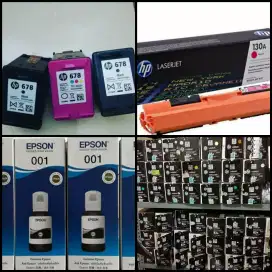 Menerima catridge baru/bekas dengan harga tinggi toner,Canon,hp dll