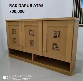 RAK PIRING GANTUNG RAK KITCHEN SET ATAS BAWAH READY BERBAGAI MODEL YA