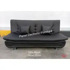 Sofabed 180cm dengan 2bantal  Sofa Bed Dua fungsi