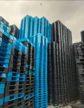 Pallet plastik bekas & palet plastik baru termurah