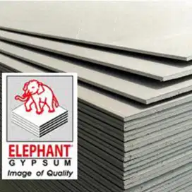 Gypsum Elephant + JASA PASANG HARGA BEDA