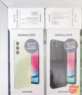 Samsung Galaxy A24 8/128 Garansi Resmi Baru Dan Segel + Adapter 15W