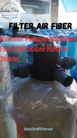 Filter air fiber ukuran 10 inch