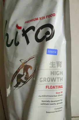 Terlaris Makanan Koi Hiro 1Kg Growth And Colour Berkualitas Istimewa
