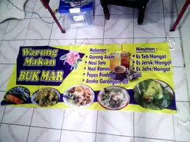 Spanduk Bahan Kain. CEPAT JADI