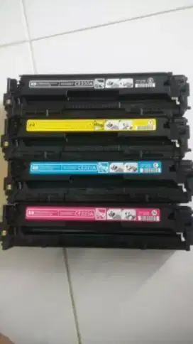 Dijual Cartridge Toner warna laser jet merk Hp second