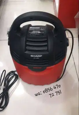 Vacuum Cleaner Sharp Wet Dry EC-CW60-R