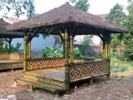 Saung Bambu Murah Dan Berkualitas