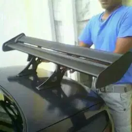 Jual spoiler  gt wing dan lainnya bahan fiberglass