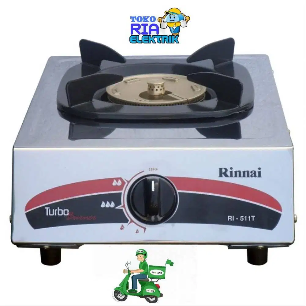 KOMPOR RINNAI 511T TURBO 1 TUNGKU