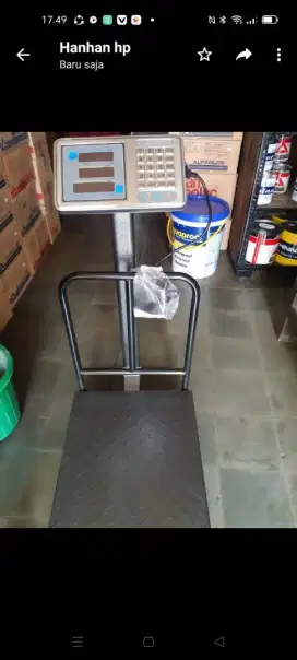 Timbangan barang kiloweigh 150kg ada tera garansi kokoh