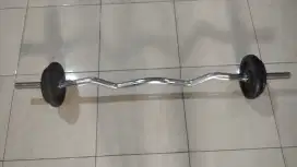 Ez Curl Bar KETTLER plus Plat Beban