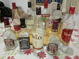 Botol bekas tebal
