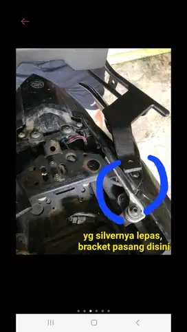 Bracket Kucay MT25 Old