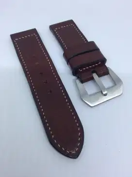 Orloff Brown Leather Strap 24mm Hand Made Italy