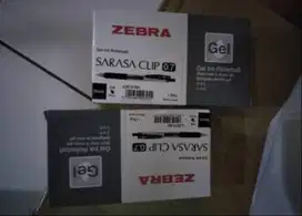 Zebra sarasa clip 0.7 warna hitam