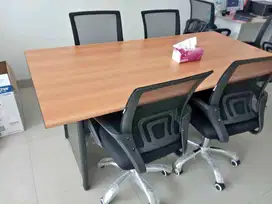 Meja Rapat UNO Classic Kursi jaring Meja Kerja Meja Kantor Meja Meetin