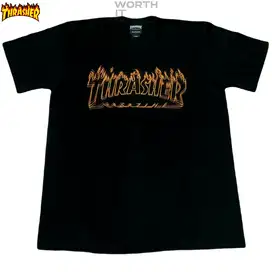 Kaos Thrasher Richter Flame Tee Tshirt Thrasher Magazine Richter Flame