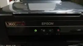 Epson L360(print,scan,copy).Tinggal pakai.Print ok.No minus. Bisa COD