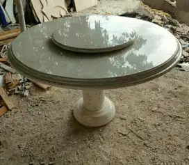 Meja Marmer Model Putar Atas