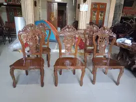 Kursi Jati ukir, dijual Sekoto, Kediri, Jawa Timur