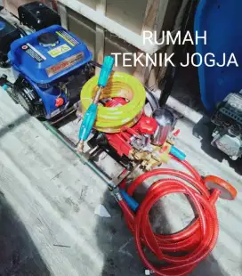 (Rumah teknik jogja) 1 set mesin sprayer,komplit selang stik