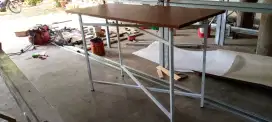 Meja lipat 120*50*75 catering prasmanan bazaar