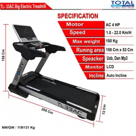 treadmill TL 33AC TOTAL FITNESS