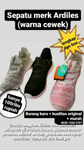 Sepatu original - Kondisi baru - Sepatu Ardiles - Cewek - Wanita