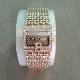 BONICO Jam Tangan Wanita Gold / Jam Tangan Analog