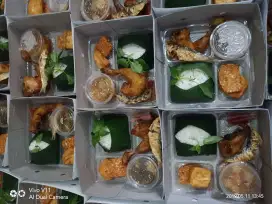 Terima pesanan Nasi Kotak dan Nasi box siap kirim by NV catering