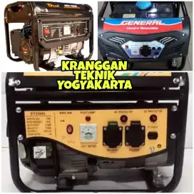 (KRANGGAN TEKNIK)genset portable 1000 watt genset 4 tak 1.000 watt